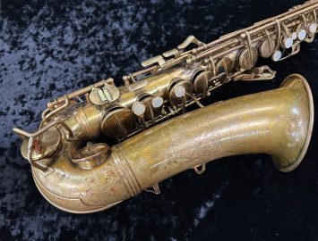 Photo Vintage Conn Transitional / 6M Naked Lady Alto Sax, Serial #258050